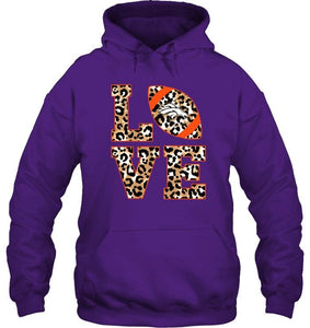 Love Denver Broncos panther pattern shirt