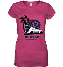 Load image into Gallery viewer, Denver Broncos beetle car volkswagen shirt
