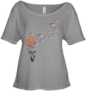 Denver Broncos dandelion shirt