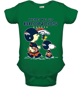 Here we go Denver Broncos snoopy shirt