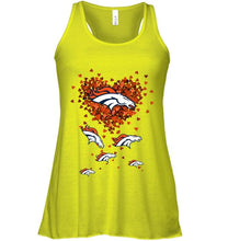 Load image into Gallery viewer, Denver Broncos tiny hearts shape shirt
