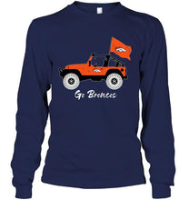 Load image into Gallery viewer, Go Denver Broncos Jeep shirt
