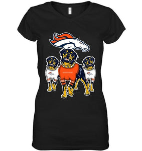Denver Broncos Rottweilers fan hoodie