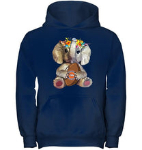 Load image into Gallery viewer, Elephant loves Denver Broncos shirt
