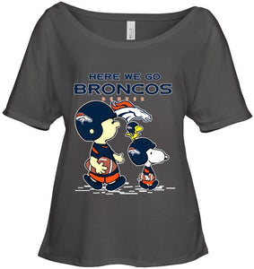 Here we go Denver Broncos snoopy shirt