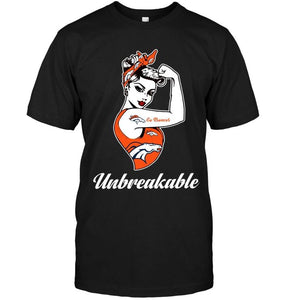 Go Denver Broncos unbreakable girl shirt