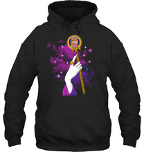 Load image into Gallery viewer, Denver Broncos Maleficent Staff fan shirt
