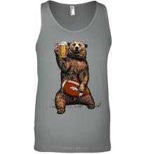 Load image into Gallery viewer, Denver Broncos Beer drinking bear shirt
