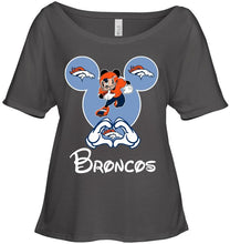 Load image into Gallery viewer, Denver Broncos Mickey shirt
