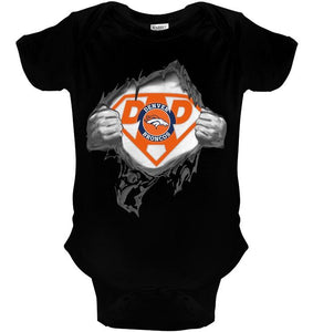 Denver Broncos dad superman shirt