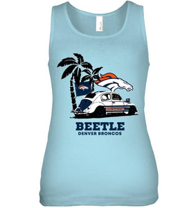 Beetle Denver Broncos on beach shirt
