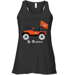 Go Denver Broncos Jeep shirt