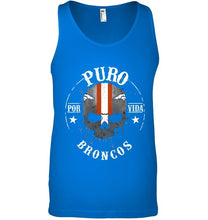 Load image into Gallery viewer, Puro Denver Broncos por vida fan shirt
