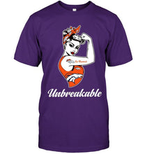 Load image into Gallery viewer, Go Denver Broncos unbreakable girl shirt
