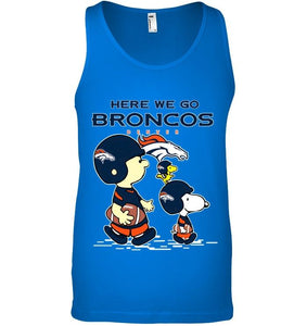 Here we go Denver Broncos snoopy shirt