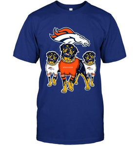 Denver Broncos Rottweilers fan hoodie