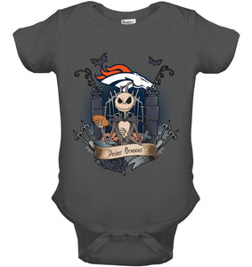 Denver Broncos Jack Skellington shirt