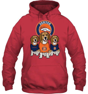 Denver Broncos Beagles fan shirt