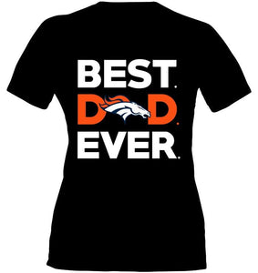 Best Denver Broncos dad ever shirt