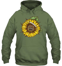 Load image into Gallery viewer, sunflower Western Michigan Broncos fan shirt
