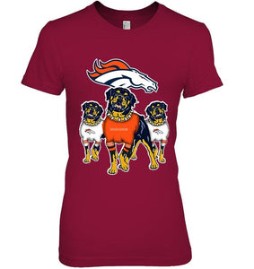 Denver Broncos Rottweilers fan hoodie