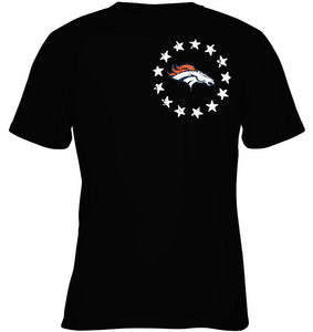 Denver Broncos american star flag shirt