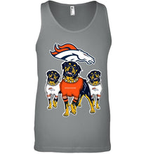 Load image into Gallery viewer, Denver Broncos Rottweilers fan hoodie
