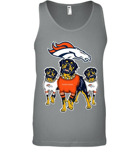 Denver Broncos Rottweilers fan hoodie