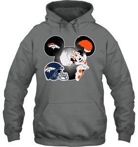 Denver Broncos Minnie cheerleader shirt