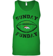 Load image into Gallery viewer, Sunday funday Denver Broncos lover shirt
