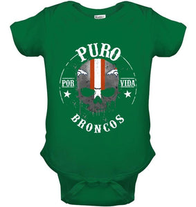 Puro Denver Broncos por vida fan shirt