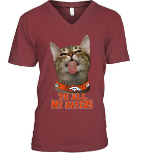 Denver Broncos cat to all my haters shirt