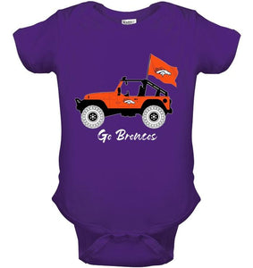 Go Denver Broncos Jeep shirt