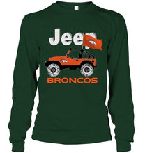 Load image into Gallery viewer, Jeep Denver Broncos fan hoodie
