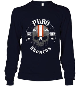 Puro Denver Broncos por vida fan shirt