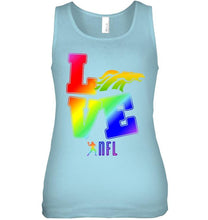 Load image into Gallery viewer, Love Denver Broncos lgbt NFL shirt
