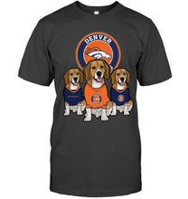 Load image into Gallery viewer, Denver Broncos Beagles fan shirt
