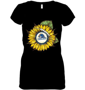 sunflower Boise State Broncos fan shirt