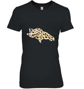 Denver Broncos tiger pattern layer shirt