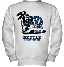 Load image into Gallery viewer, Denver Broncos beetle car volkswagen shirt
