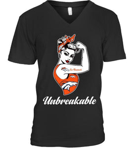 Go Denver Broncos unbreakable girl shirt