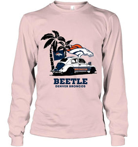 Beetle Denver Broncos on beach shirt