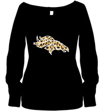 Load image into Gallery viewer, Denver Broncos tiger pattern layer shirt
