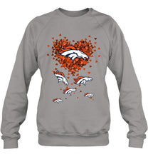 Load image into Gallery viewer, Denver Broncos tiny hearts shape shirt
