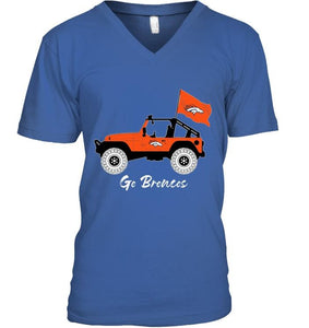 Go Denver Broncos Jeep shirt