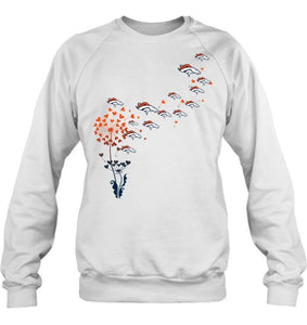 Denver Broncos dandelion shirt