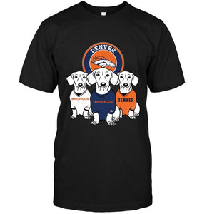 Dachshund Denver Broncos shirt