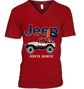 Denver Broncos jeep shirt