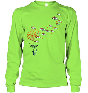 Denver Broncos dandelion shirt