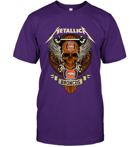 Metallica Denver Broncos shirt